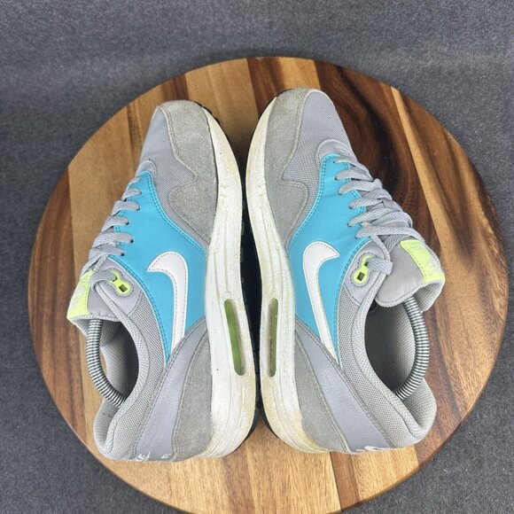 Nike Air Max 1 Essential Wolf Gray Blue White 599820-024 Sz 12 - Picture 9 of 14